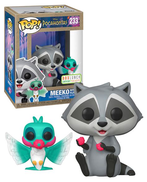 Disney Pocahontas Special Edition New Funko Pop Meeko With Flit 233