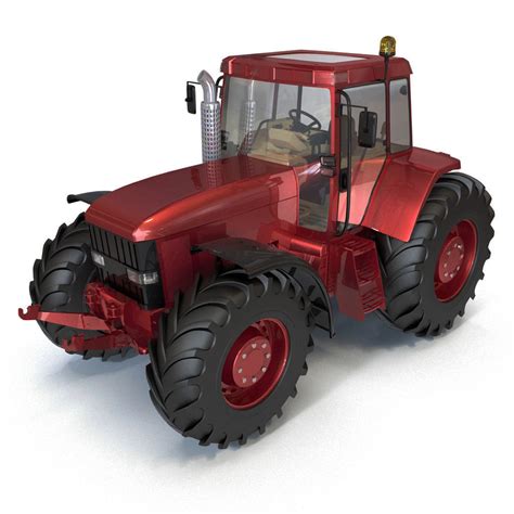 Tractor 3d Model Max Obj 3ds Mtl