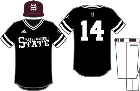 Sale Black Mississippi State Baseball Jersey In Stock
