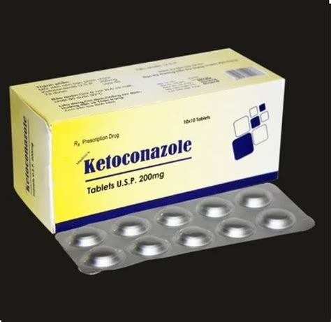 Ketoconazole Tablets 200 Mg Prescription Antifungal At Rs 140box In