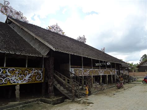 Rumah Panjang Berasal Dari Adat Peninggalan Suku Dayak Budayanesia