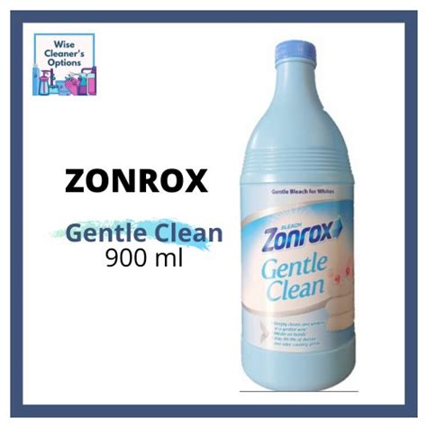 Zonrox Gentle Clean 900 Ml Shopee Philippines