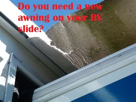 How To Replace Awning Fabric On An Rv Slide Out Axleaddict