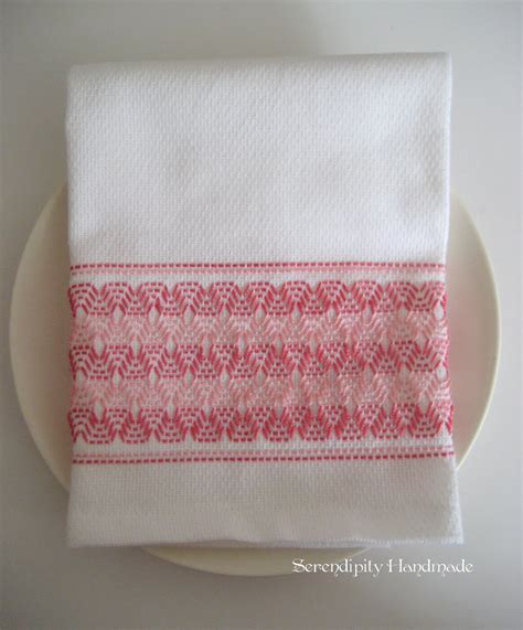 Serendipity Handmade Swedish Weaving Vintage Towel Tutorial Part Two