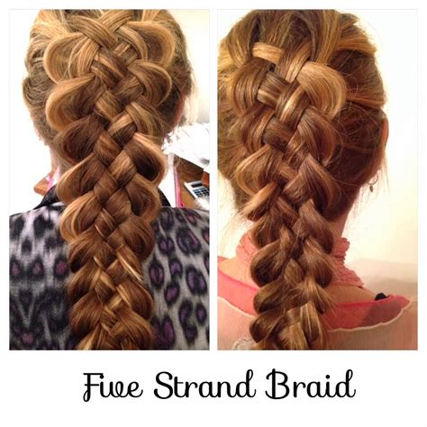 Hair Styles By Liberty Five Strand Dutch Braid