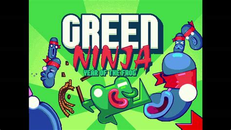 Green Ninja Year Of The Frog Level Select Youtube