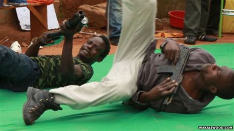 Ugandas Tarantino And His 200 Action Movies Bbc News