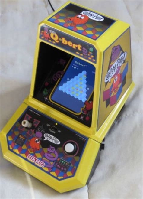 Custom Coleco Tabletop Qbert Retro Gaming Vintage Video Games Retro