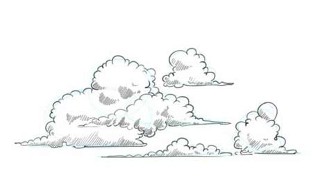 How To Draw Clouds Step By Step Cloud Drawing Drawings Art Lessons