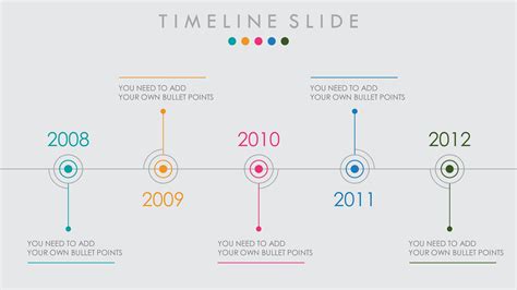Free Powerpoint Timeline Template Addictionary