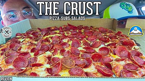The Crust Pepperoni Pizza Salad Review Theendorsement W Rhody Foody Youtube