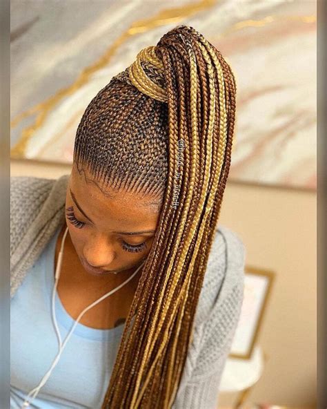 These selected trending hairstyles will display unique sense of style and your hair will look stylish, shiny and beautiful like you have imagined. 120 Trending cornrows For Beautiful Ladies To Try Out ...