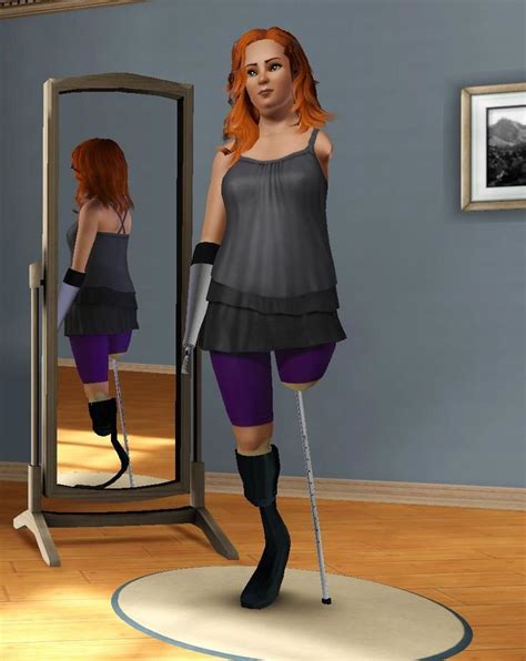 Amputee Slidersandaccessories Pack In 2023 Sims Hot Leggings Women