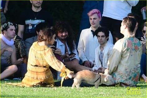 Vanessa Hudgens Gets All Dressed Up For A Themed Party In The Park Photo Photo