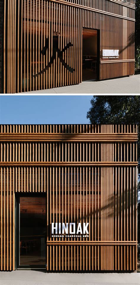 A Vertical Wood Exterior Is The Face Of This New Korean