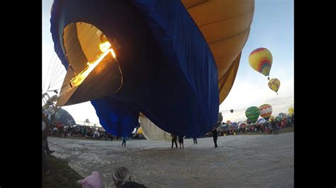 Special Shapes Time Lapse Albuquerque Hot Air Balloon Fiesta 2018