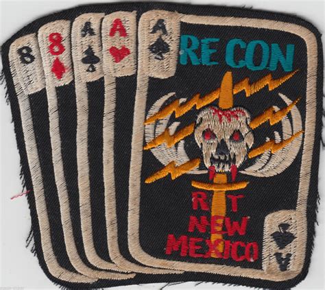 Us Army Special Forces Recon Team New Mexico Ccc Macv Sog Vietnam Patch