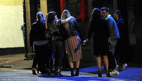 Drunken Revellers Kick Off The Four Day Bank Holiday Weekend Daily Mail Online