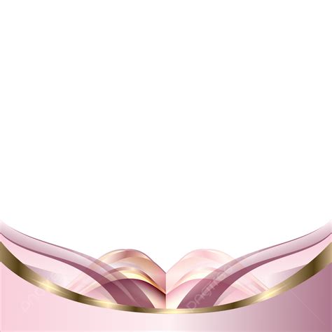 Vector Pink Border Wave Strips Png Vector Psd And Clipart With