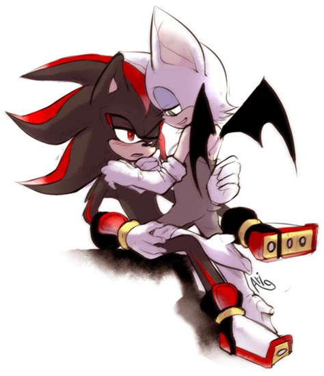 Shadow X Rouge Sonic The Hedgehog Fan Art 28160951