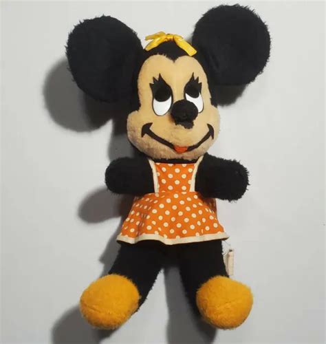 1960s Vintage Minnie Mouse Walt Disney Characters California Stuffed