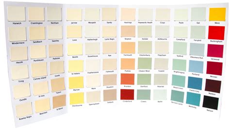 We provide the highest quality paint at very competitive prices. nutshell-natural-paint-colour-chart - Emily May