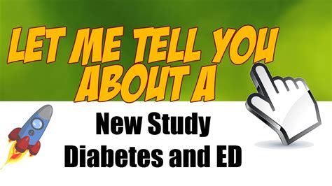 Diabetes And ED New Erectile Dysfunction Study YouTube