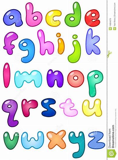 Letters Bubble Kleine Lettere Bel Buchstaben Amber