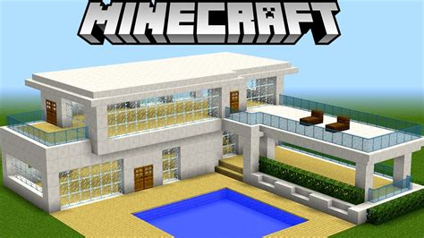 Minecraft Tutorial COMO FAZER UMA CASA MODERNA ÉPICA YouTube