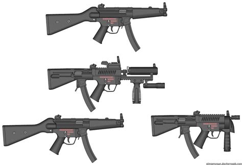 Mp5 Bullpup Bullpup Mp5 Normal Versions Along Side To Comp Flickr