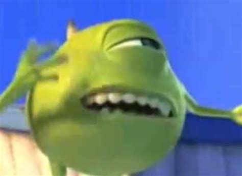 A Collection Of Blurred Pictures Of Mike Wazowski Imgur Meme Faces