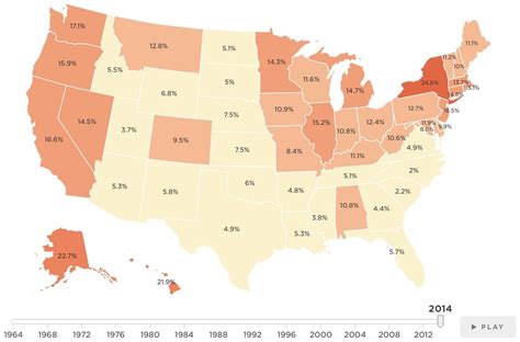 The Incredible Decline Of American Unions In One Animated Map The