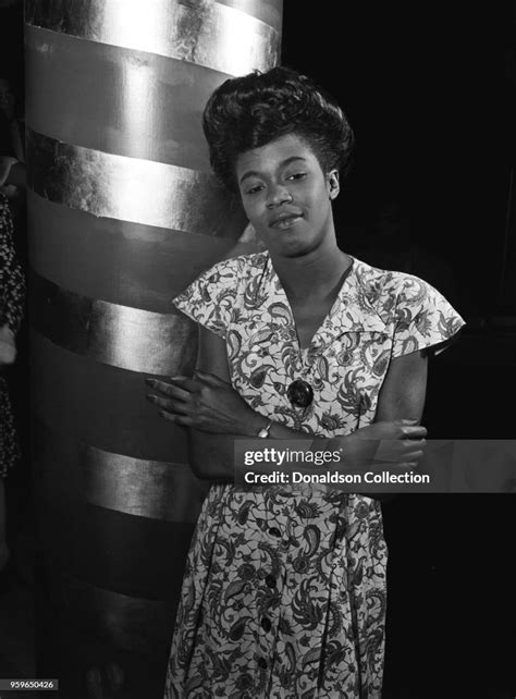 portrait of sarah vaughan café society new york n y ca sept news photo getty images