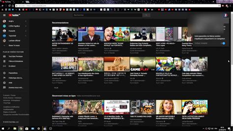 Comment Changer L Apparence De Youtube En Noir Youtube