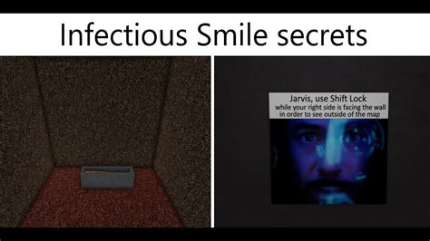 All Secrets Easter Eggs In Infectious Smile Roblox Youtube