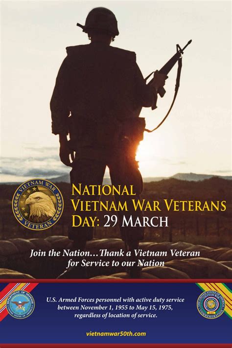 National Vietnam War Veterans Day March 29 Featured