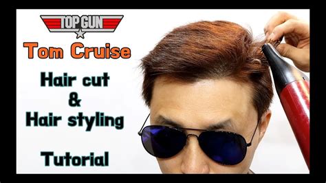 Tom Cruise Style Hair Cut In Top Gun Maverick Youtube