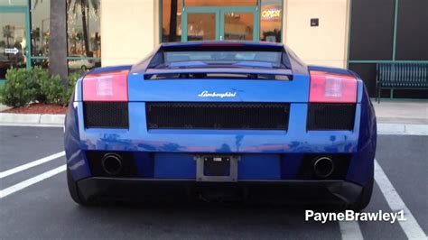 Blue Lamborghini Gallardo Youtube