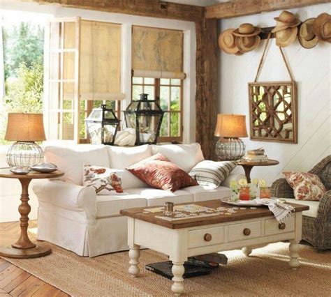 Cozy sitting room | Pottery barn living room, Cottage living rooms