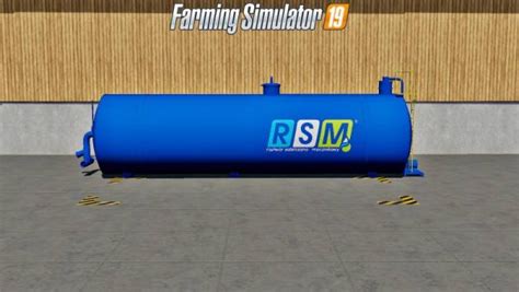 Fs19 Placeable Buy Rsm Liquid Fertilizer Tank V10 • Farming Simulator