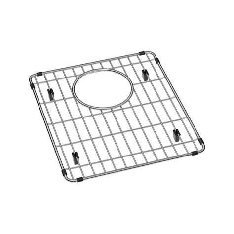 Elkay 12 In X 1375 In Back Center Drain Stainless Steel Sink Grid At