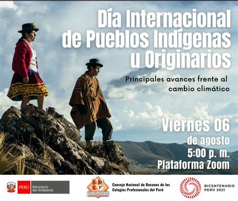 Dia Internacional De Pueblos Indigenas U Originarios Cdcp