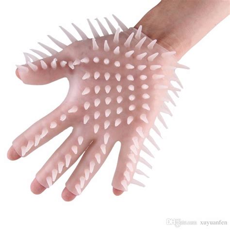 Hot Spike Gloves For Woman Men Masturbation Sex Toys For Couples Sex Products Erotic Toy For
