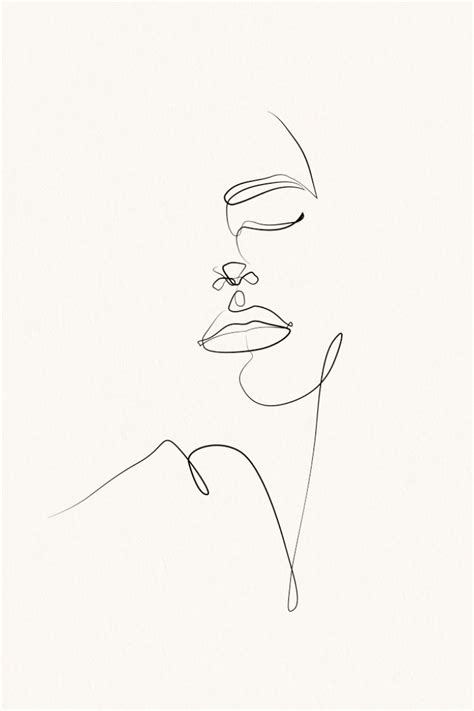 Wenn du ein bild gefunden hast, dass du bei dir zuhause aufhängen. Elegant One Line Sketches | Line sketch, Line art drawings ...