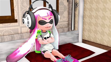 Mmd Splatoon Woomy Come Out Of The Bathroom Youtube