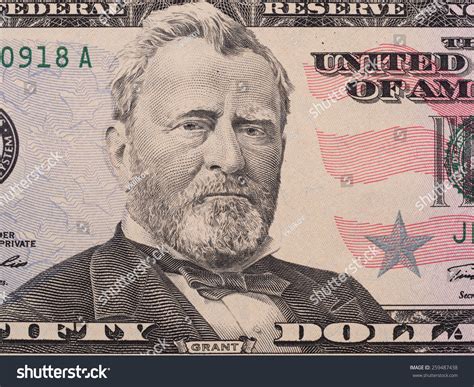 This fifty dollars bill features the portrait of ulysses grant, army general and president. Fifty Dollar Bill Macro, 50 Usd, President Ulysses Grant ...