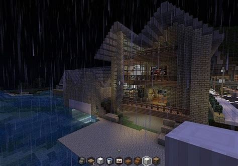 Seaside Mini Mansion Minecraft Project