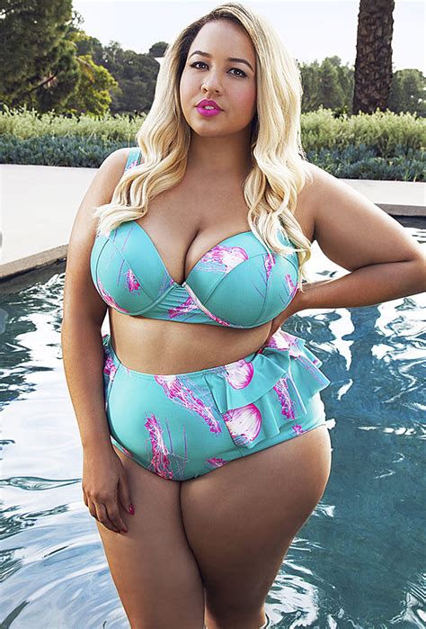 Follow the arrows to get this baby ready for bed. Swimsuits For All Plus size swimwear // GabiFresh D_DD Cup ...