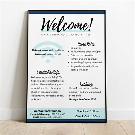 Welcome Airbnb Template