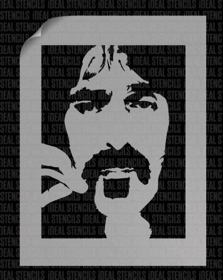 Frank Zappa Stencil Stencils Frank Zappa Art Zappa